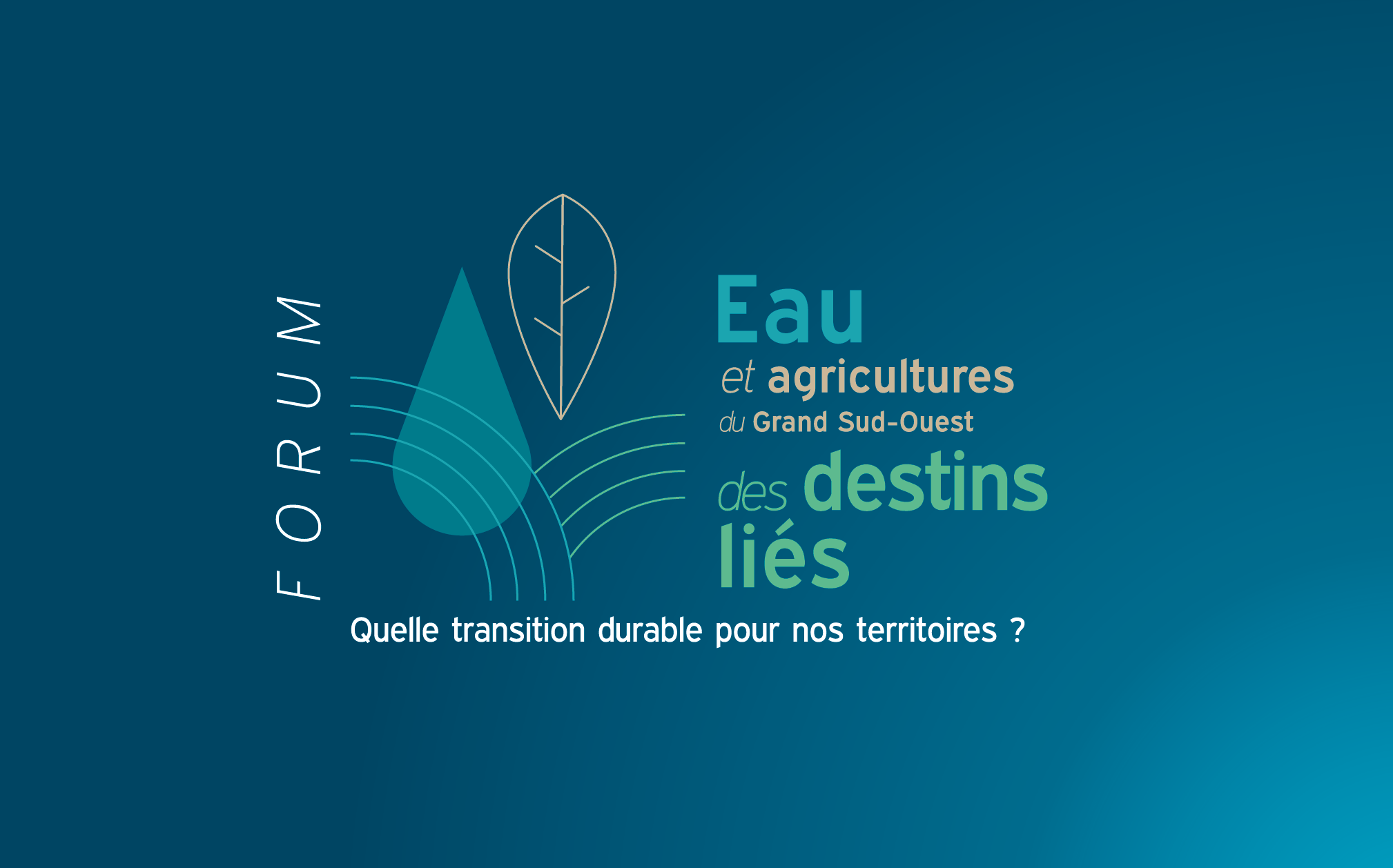 Forum eau et agricultures du grand sud-ouest